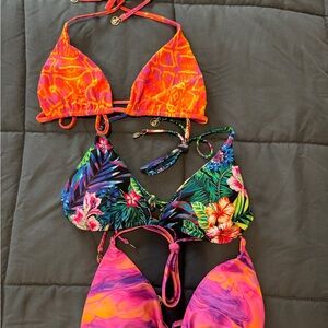 Vibrant Bikini Top Bundle Berry Beachy Medium